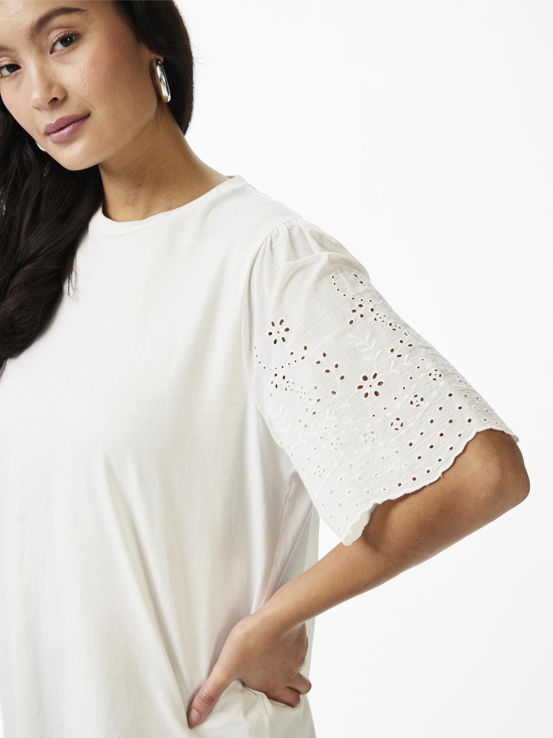 YASLEX T-Shirt - Star White - VERO MODA & VILA Bergvik